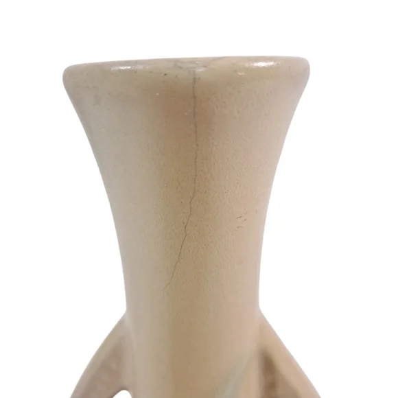 Vintage Hull Orchid Bud Vase Art Pottery Pink Yellow READ - Picture 6 of 9